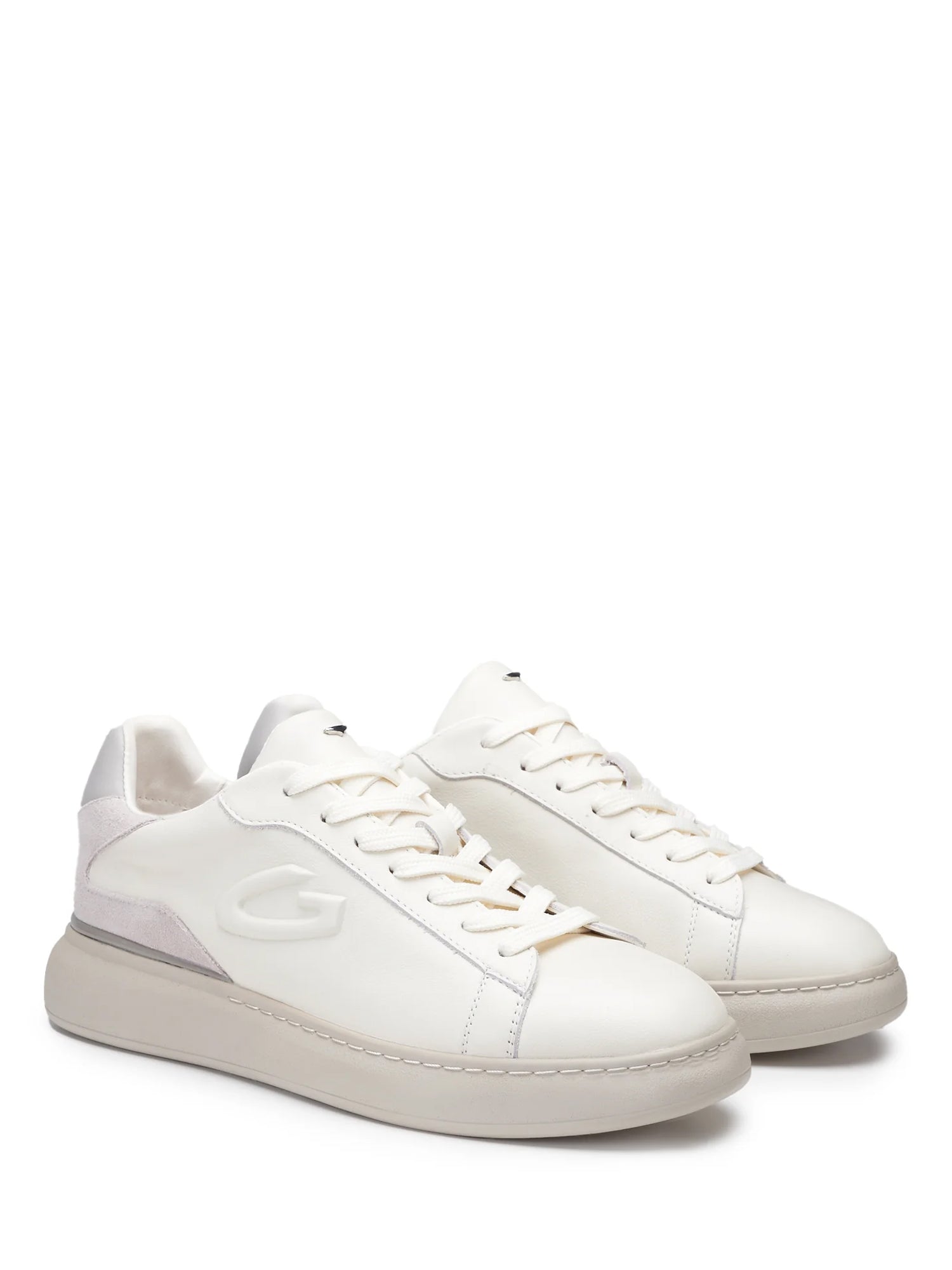 Sneakers Bianco Alberto Guardiani