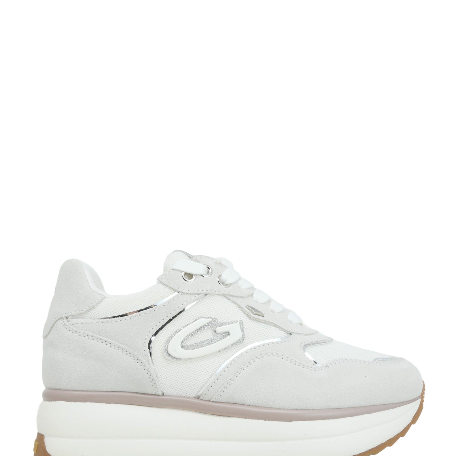 Sneakers Bianco Alberto Guardiani