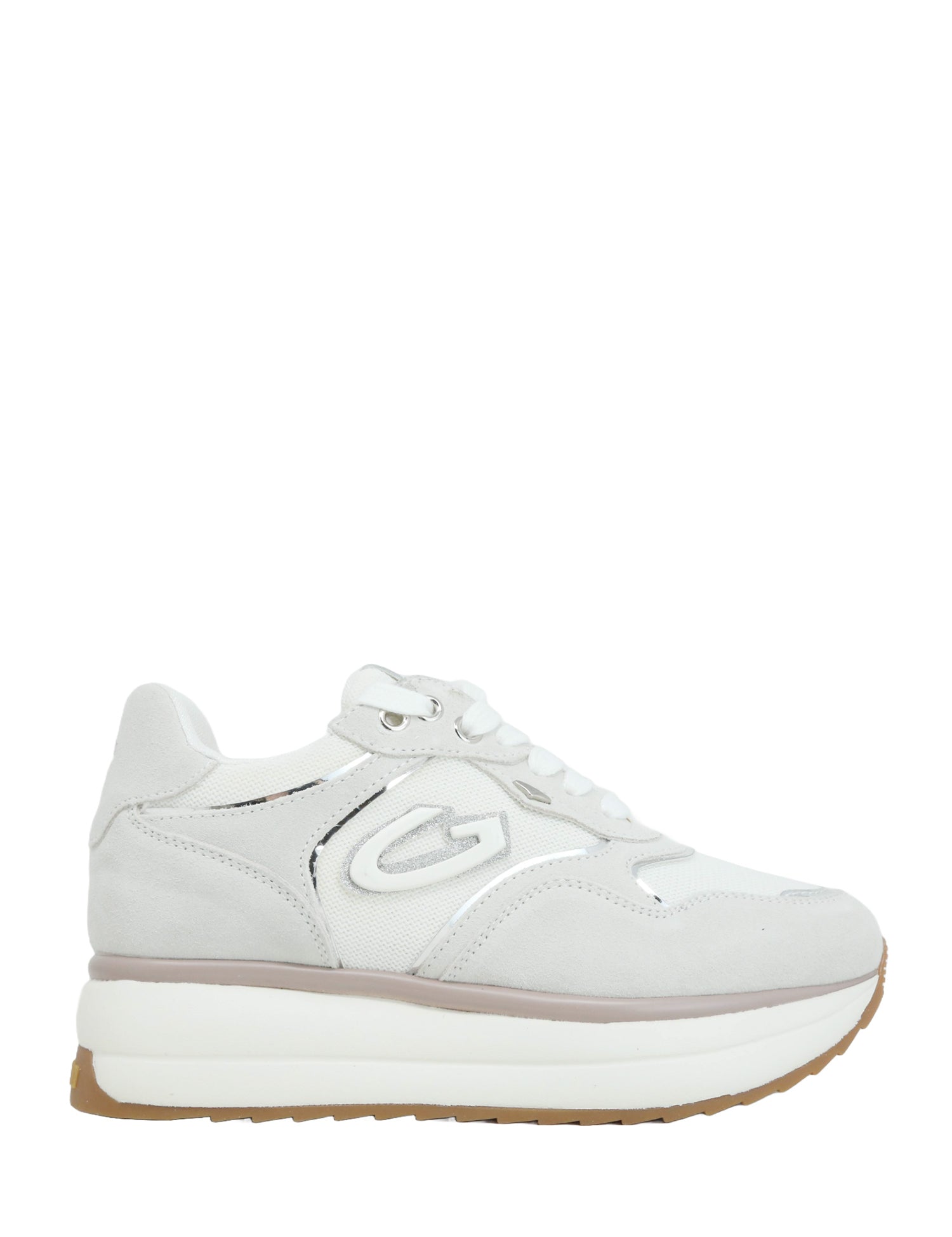 Sneakers Bianco Alberto Guardiani