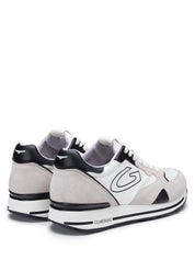 Sneakers Bianco Nero Alberto Guardiani
