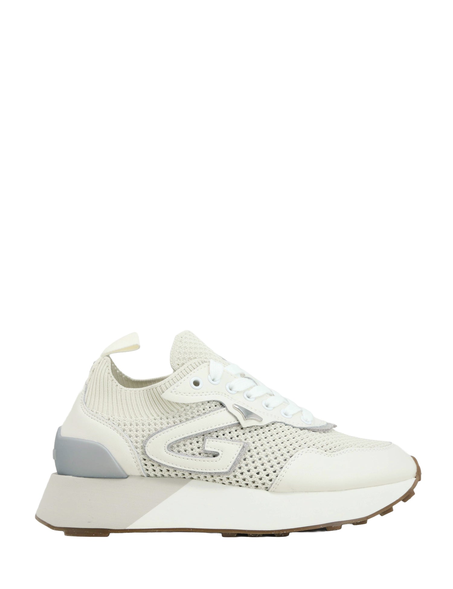Sneakers Bianco Alberto Guardiani
