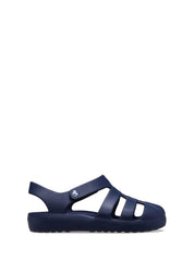 Sandali con strappi Blu Crocs