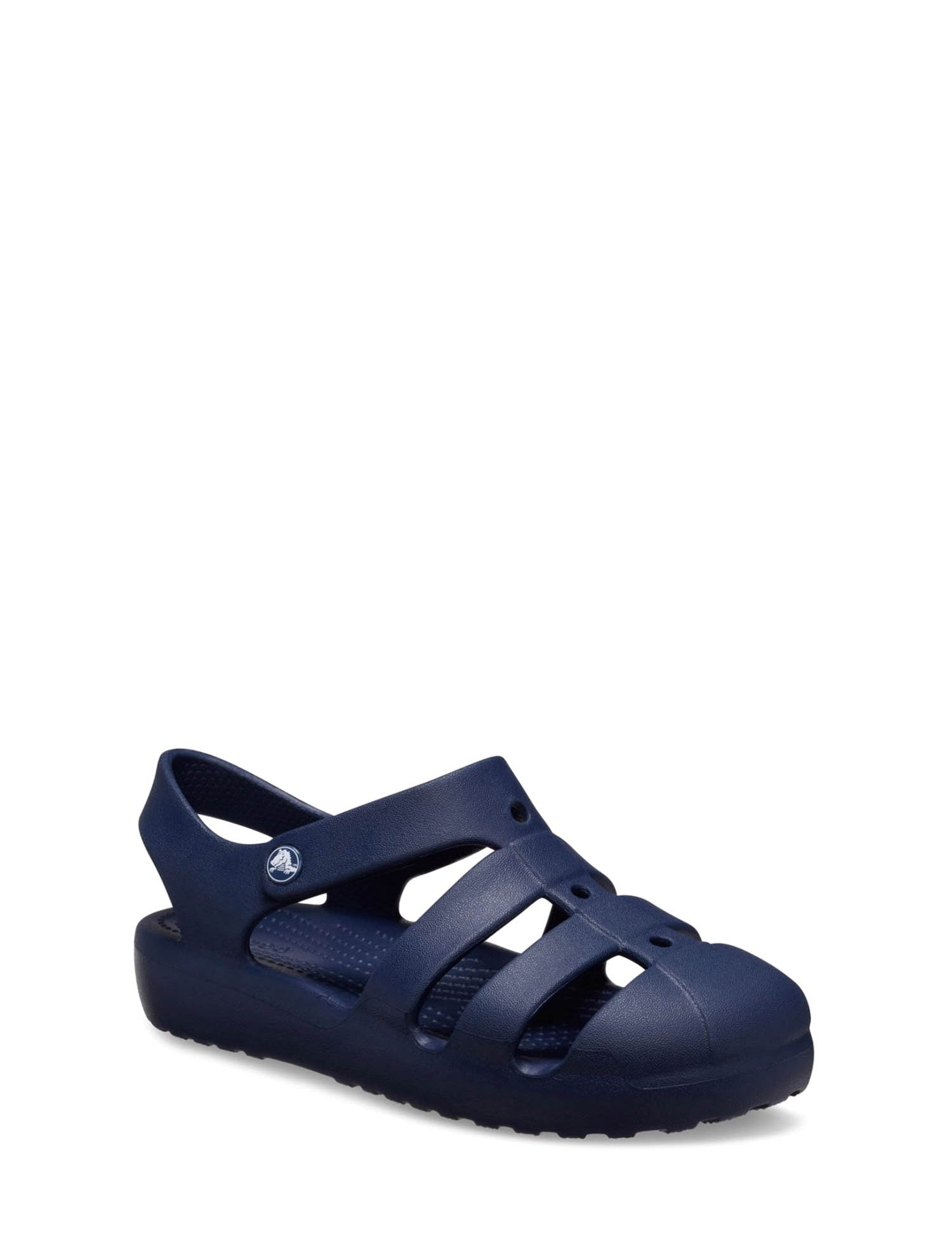 Sandali con strappi Blu Crocs