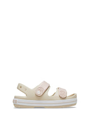 Sandali con strappi Beige Crocs