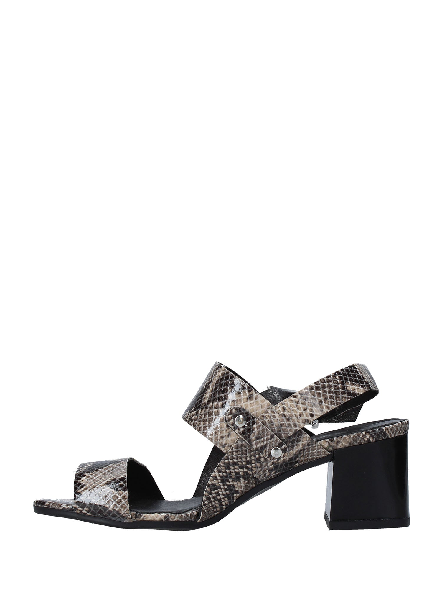 Sandali tacco Grigio Keys