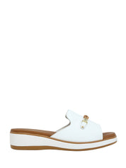 Sandali zeppa Bianco Susimoda
