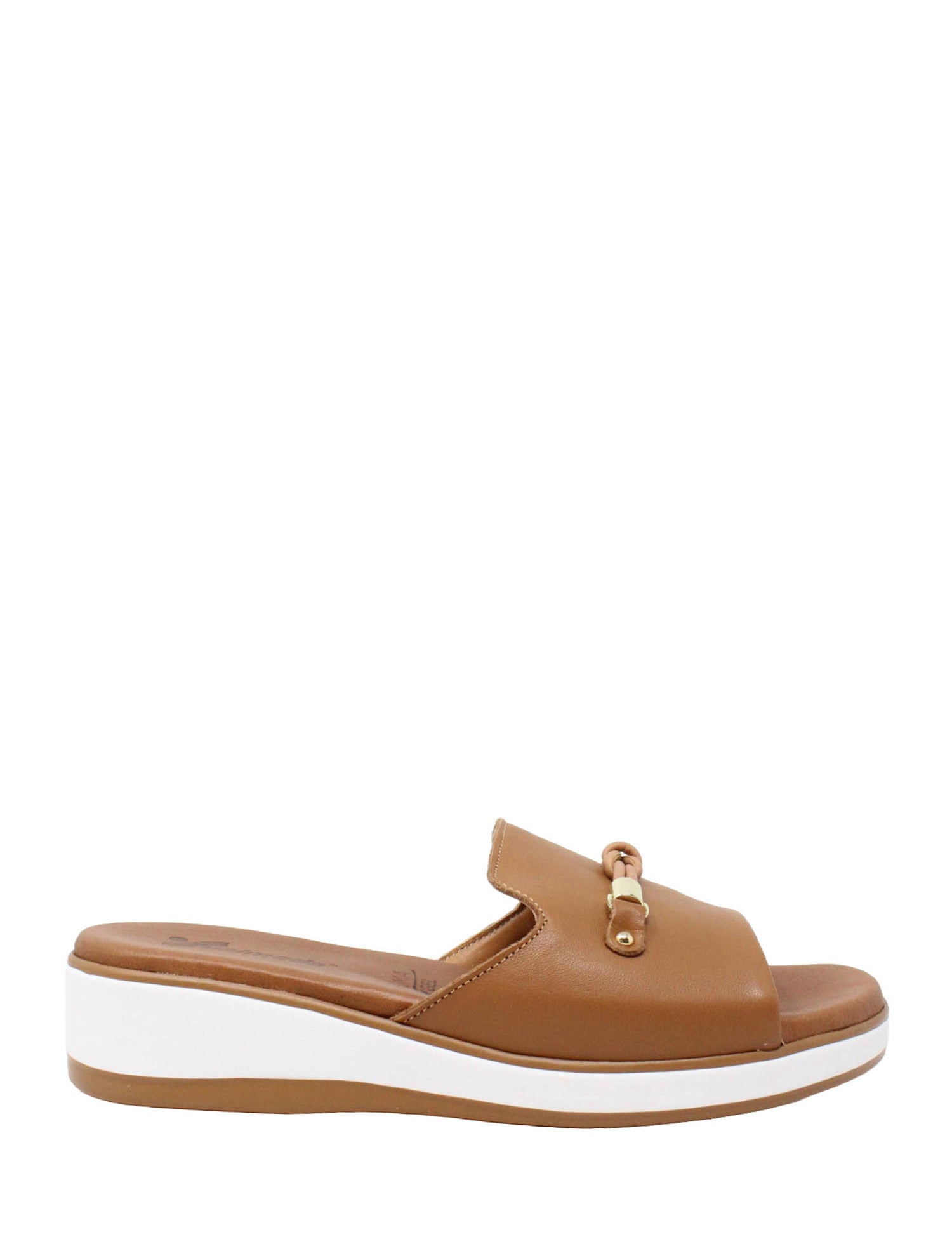 Sandali zeppa Marrone Susimoda