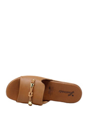 Sandali zeppa Marrone Susimoda