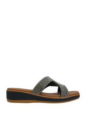 Sandali zeppa Nero Susimoda