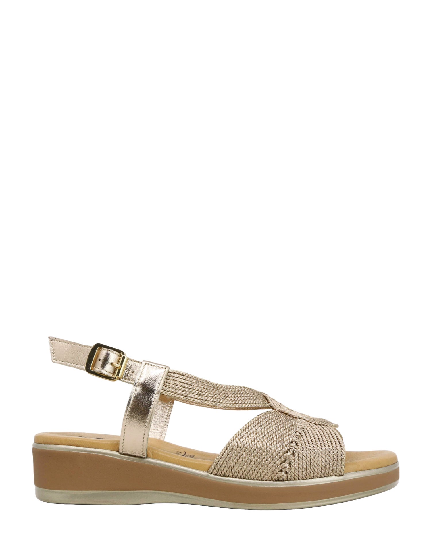Sandali zeppa Bronzo Susimoda