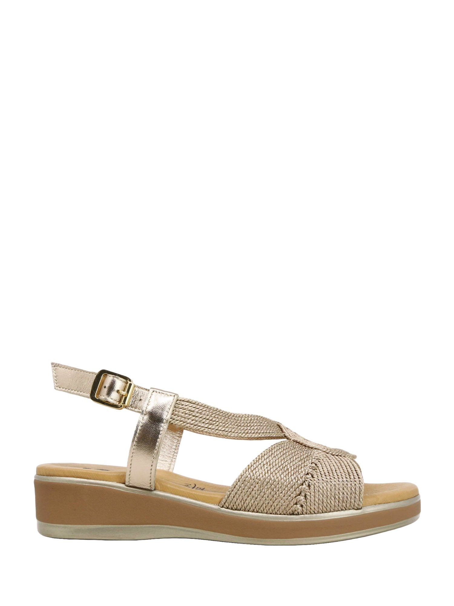 Sandali zeppa Bronzo Susimoda