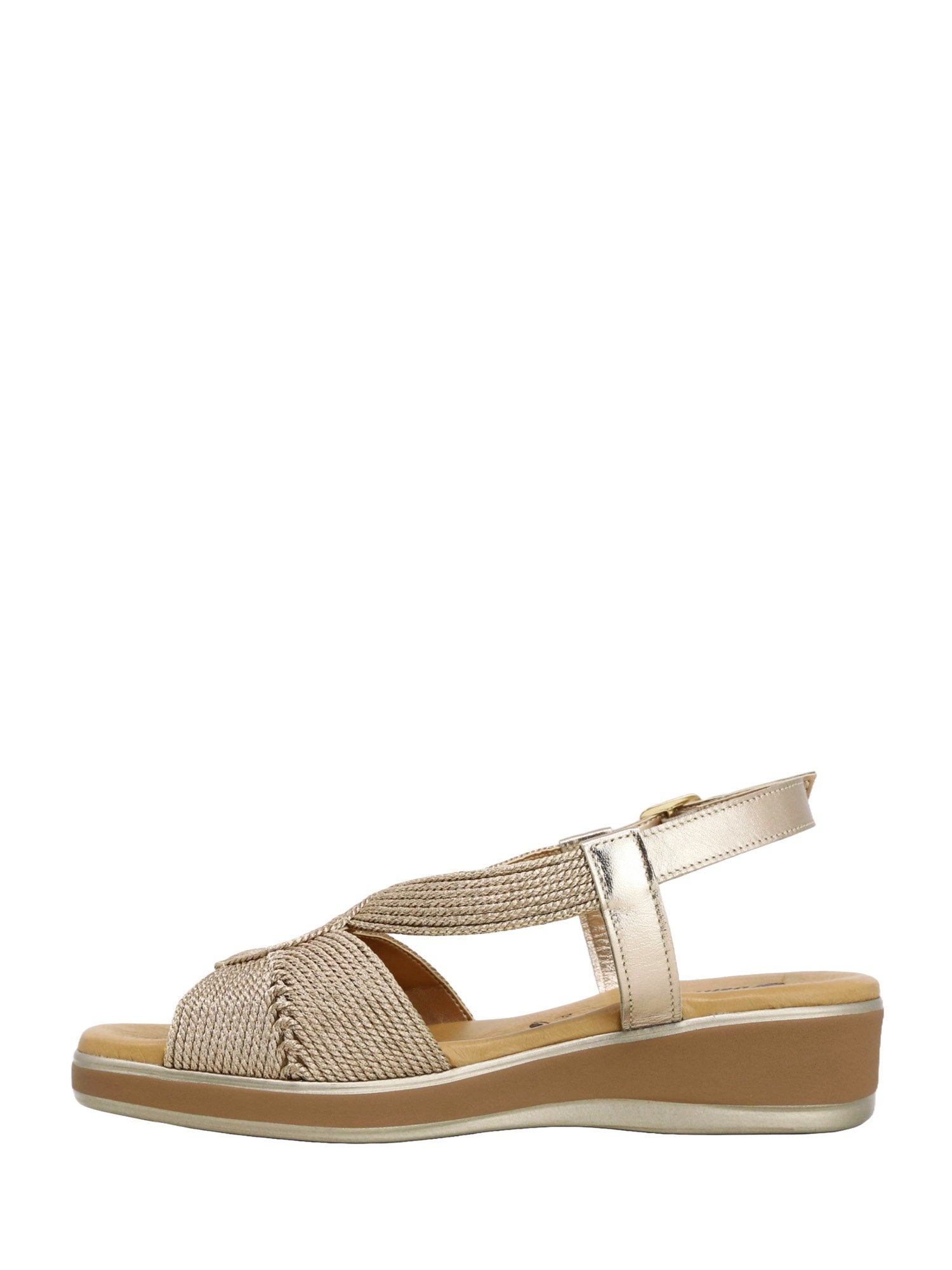 Sandali zeppa Bronzo Susimoda