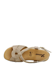 Sandali zeppa Bronzo Susimoda