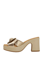 Sandali tacco Bronzo Susimoda