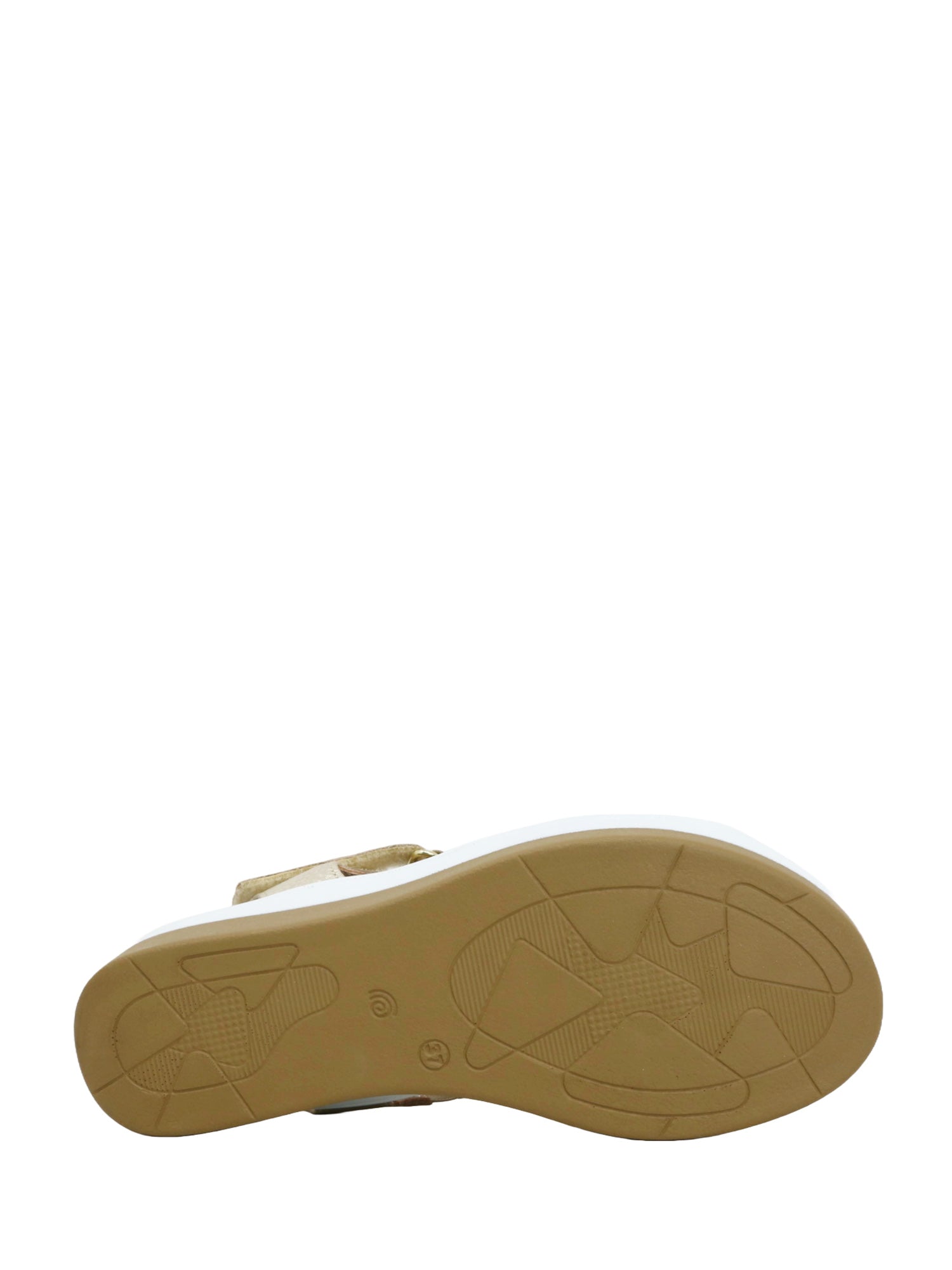 Sandali con strappi Dorato Susimoda