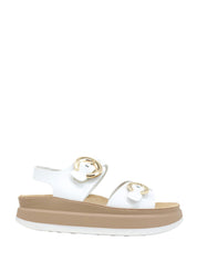 Sandali zeppa Bianco Lumberjack