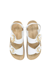 Sandali zeppa Bianco Lumberjack