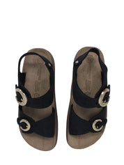 Sandali zeppa Nero Lumberjack