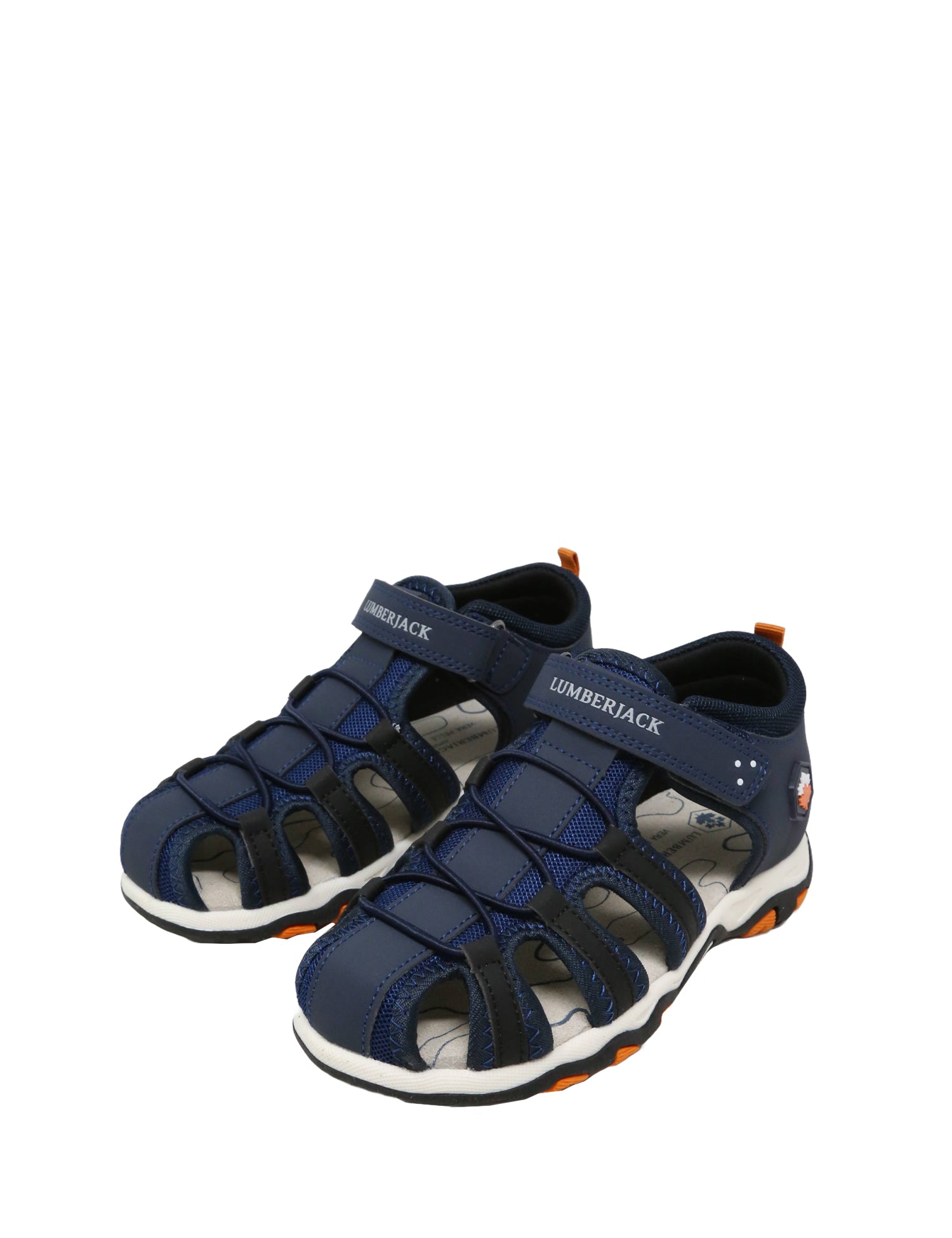 Sandali con strappi Blu Lumberjack