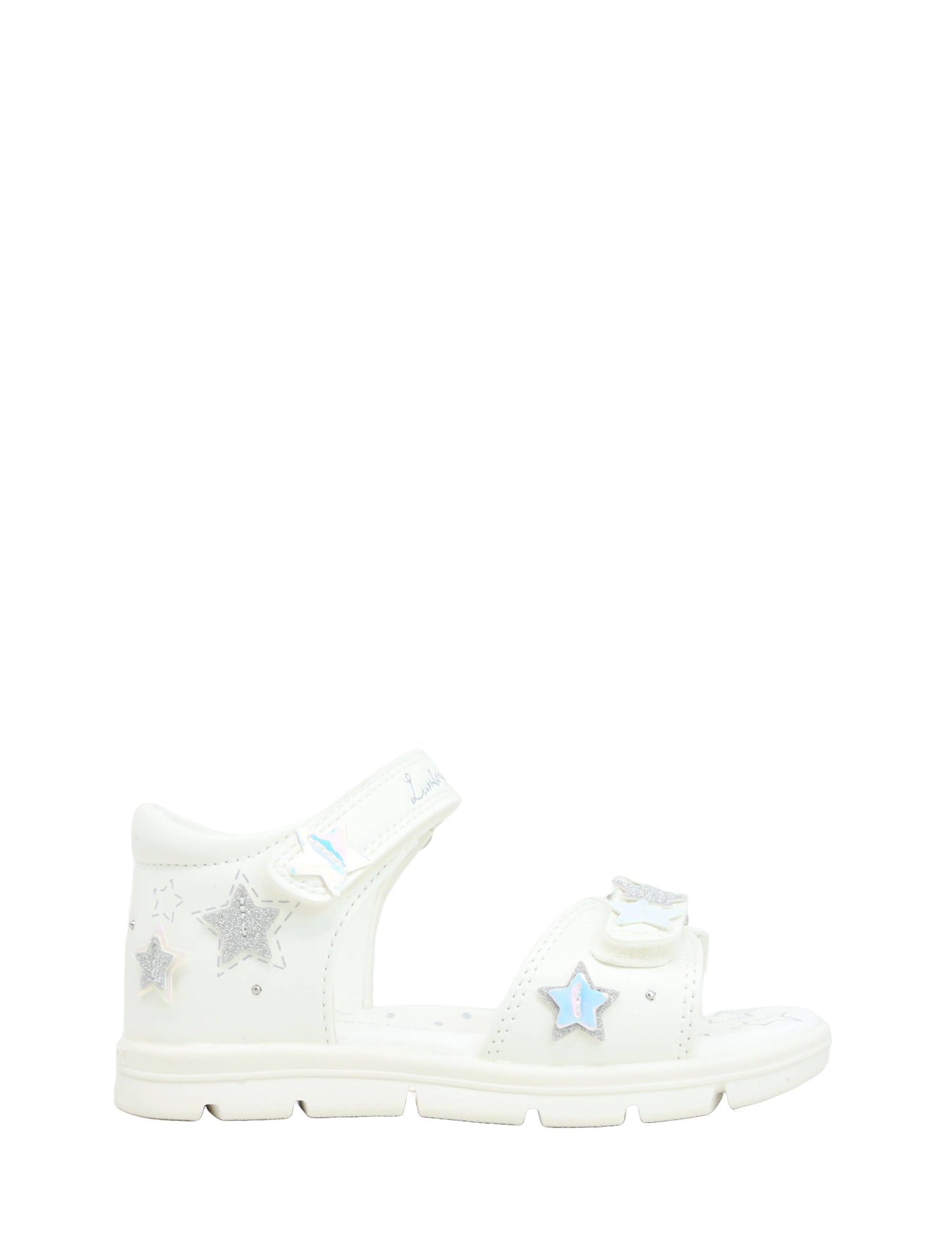 Sandali con strappi Bianco Lumberjack