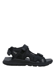 Sandali con strappi Nero Lumberjack