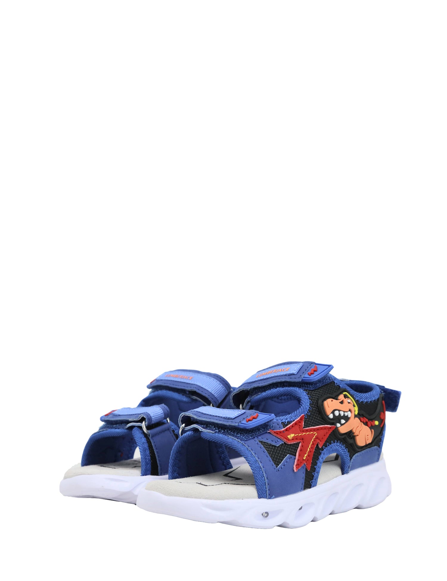 Scarpe con strappi Blu Lumberjack