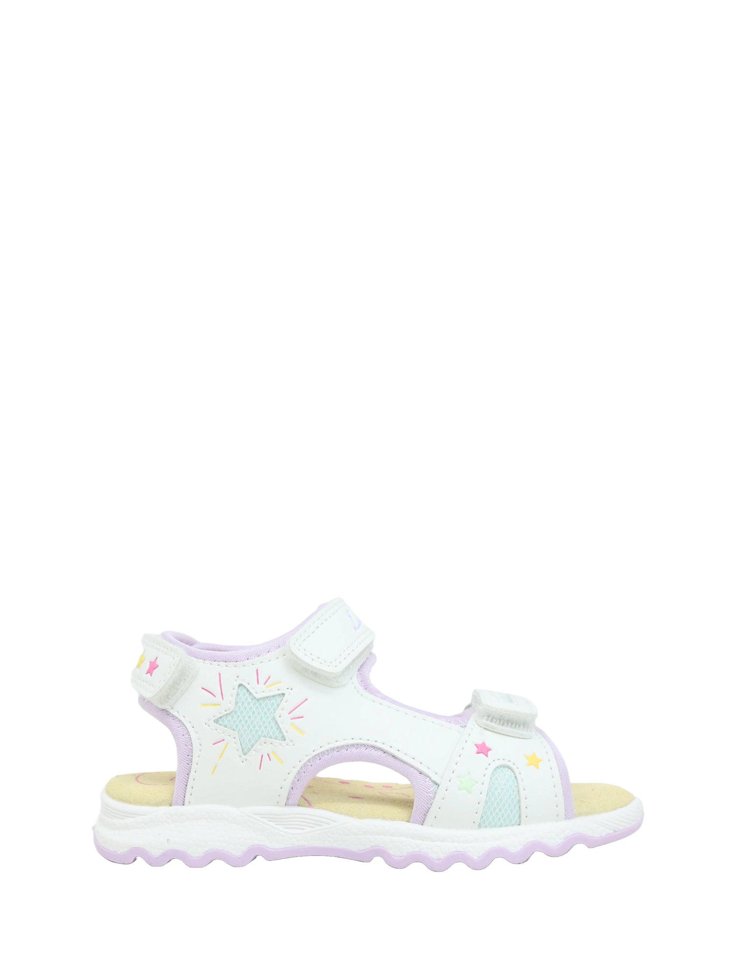Sandali con strappi Bianco Lumberjack