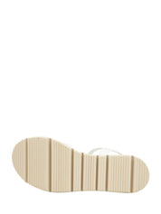 Sandali zeppa Bianco Lumberjack