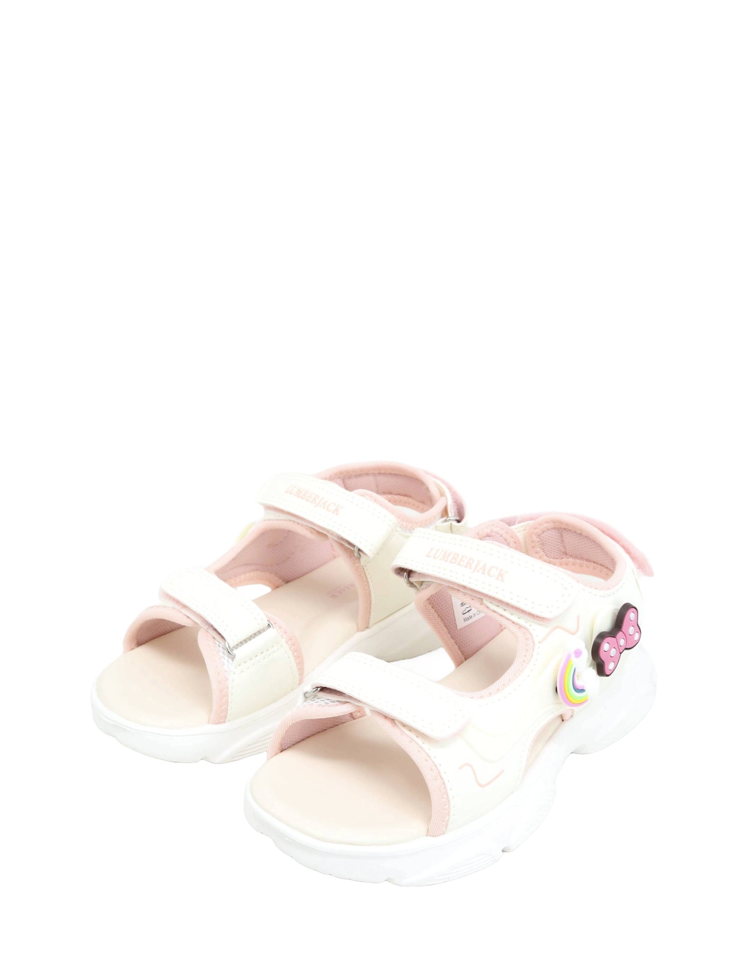 Sandali con strappi Bianco Lumberjack