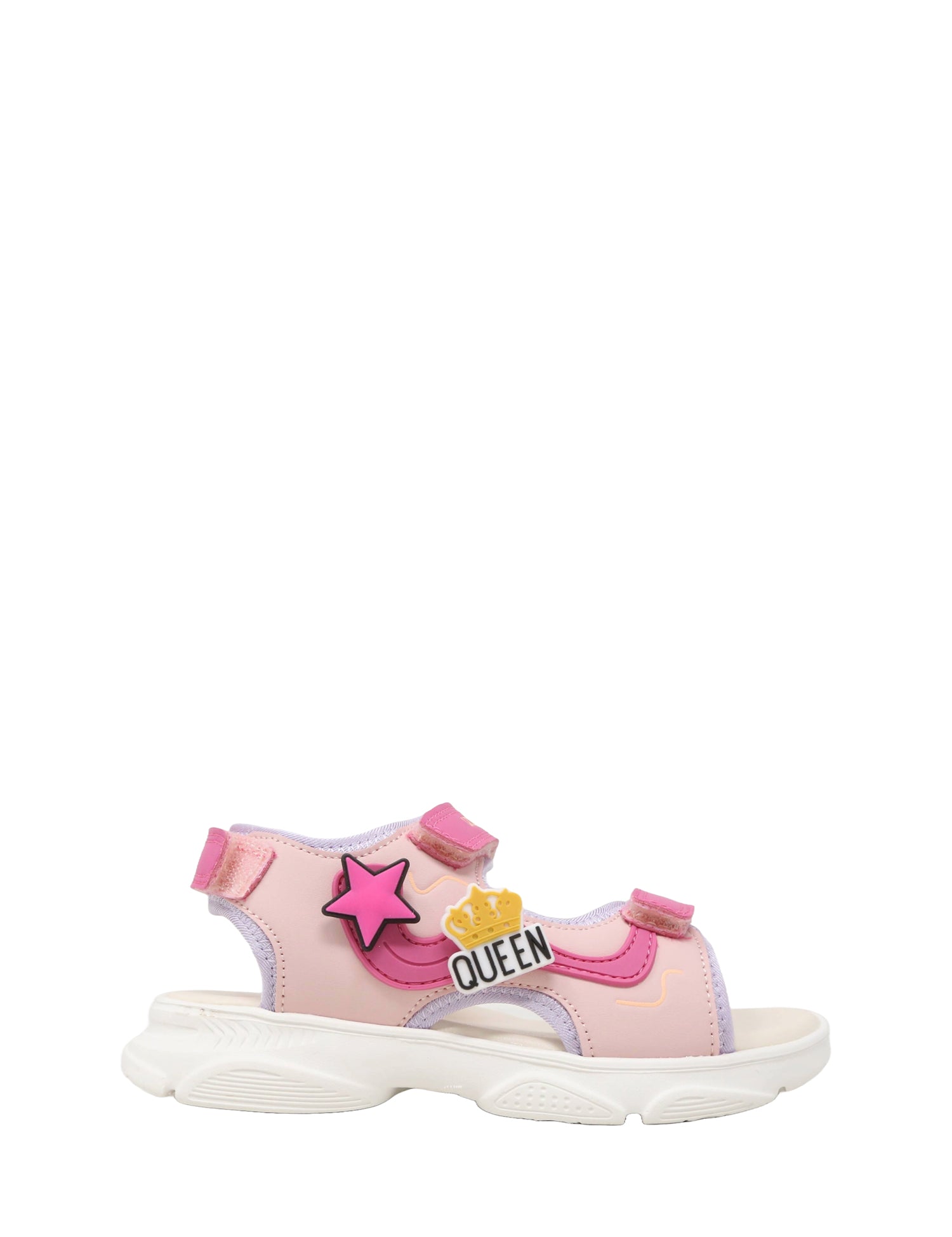 Sandali con strappi Rosa Lumberjack