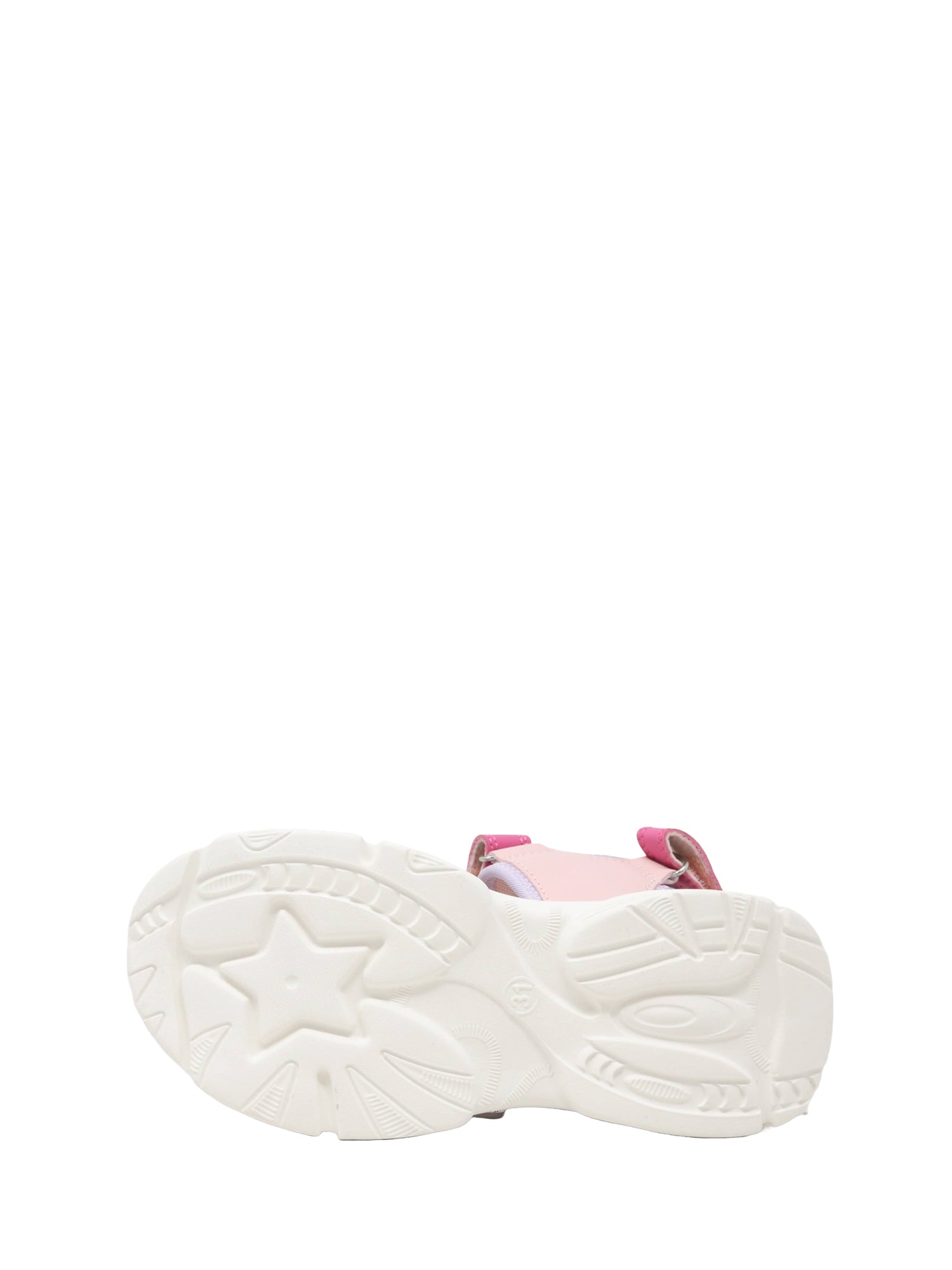Sandali con strappi Rosa Lumberjack