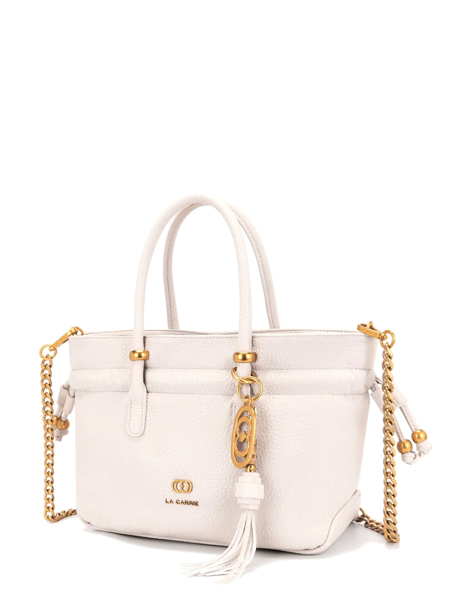 Shopper Bianco La Carrie
