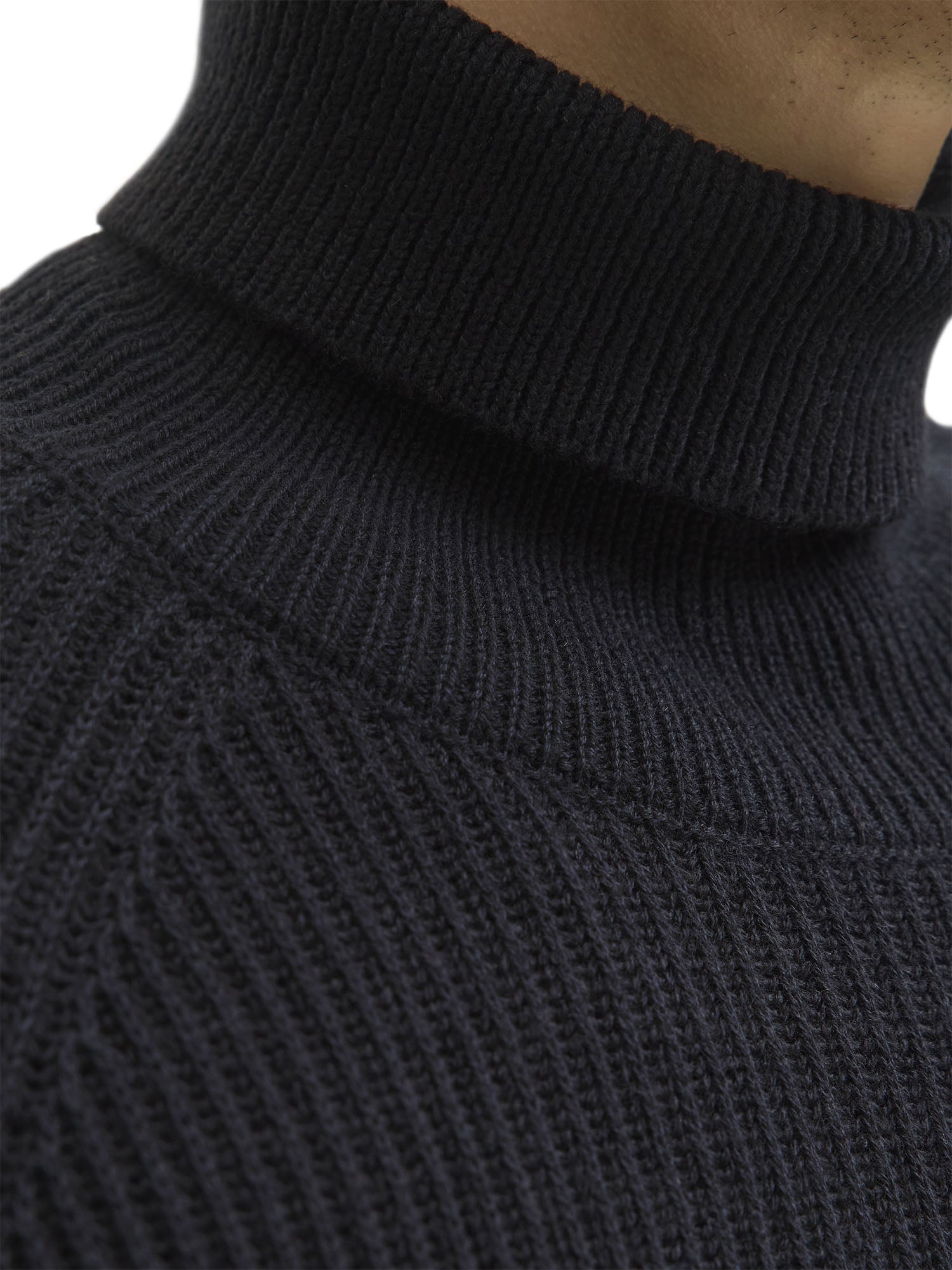 Maglia a collo alto Nero Jack&jones