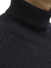 Maglia a collo alto Nero Jack&jones