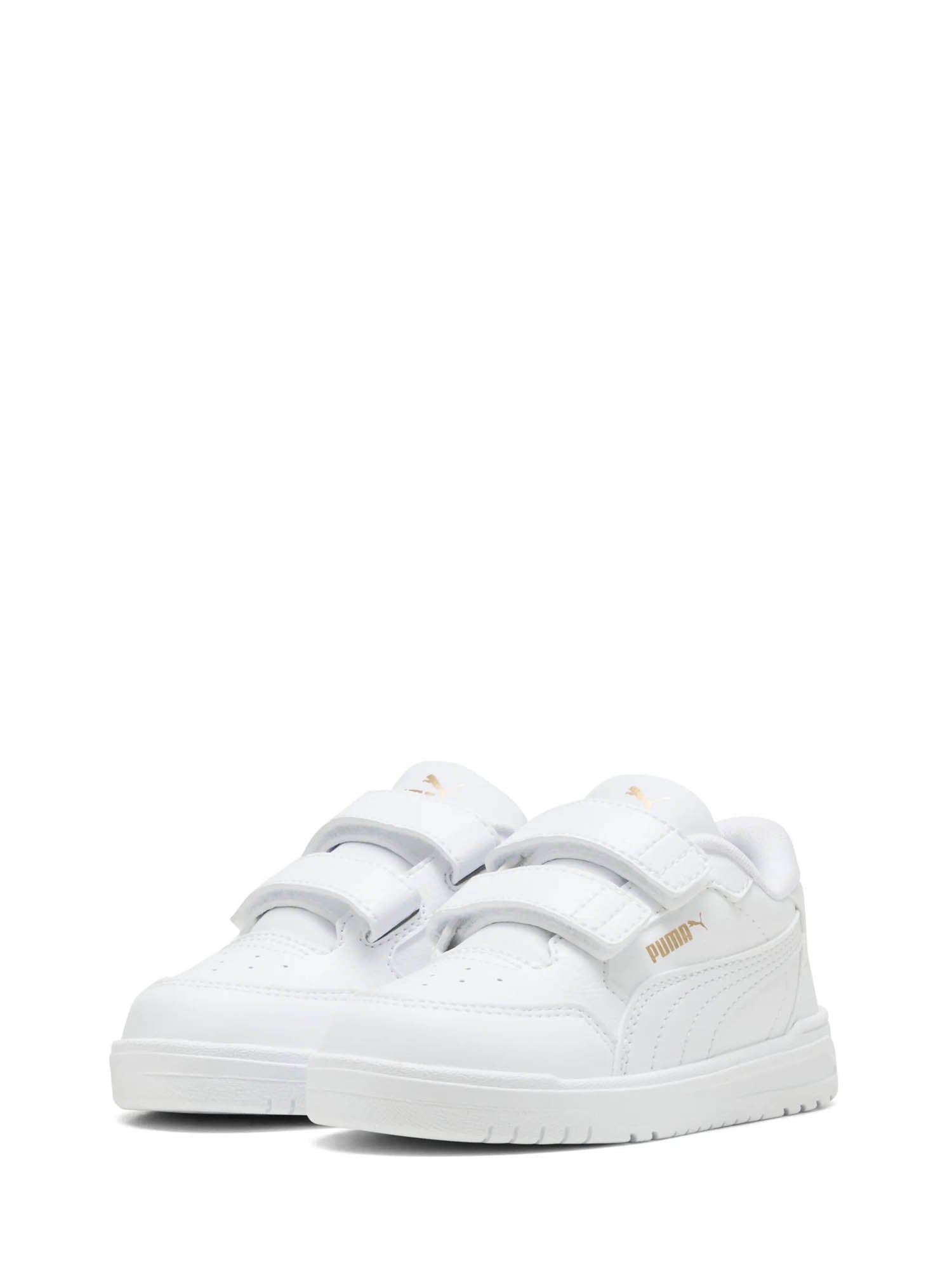 Scarpe con strappi Bianco Oro Puma
