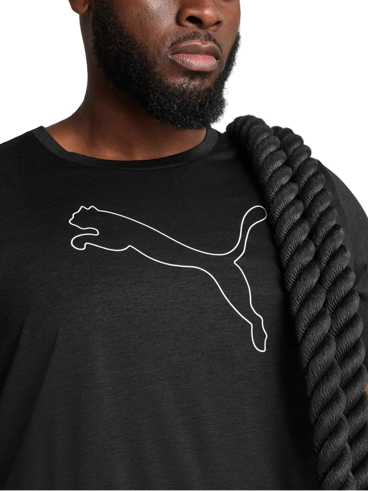 T-shirt Nero Puma