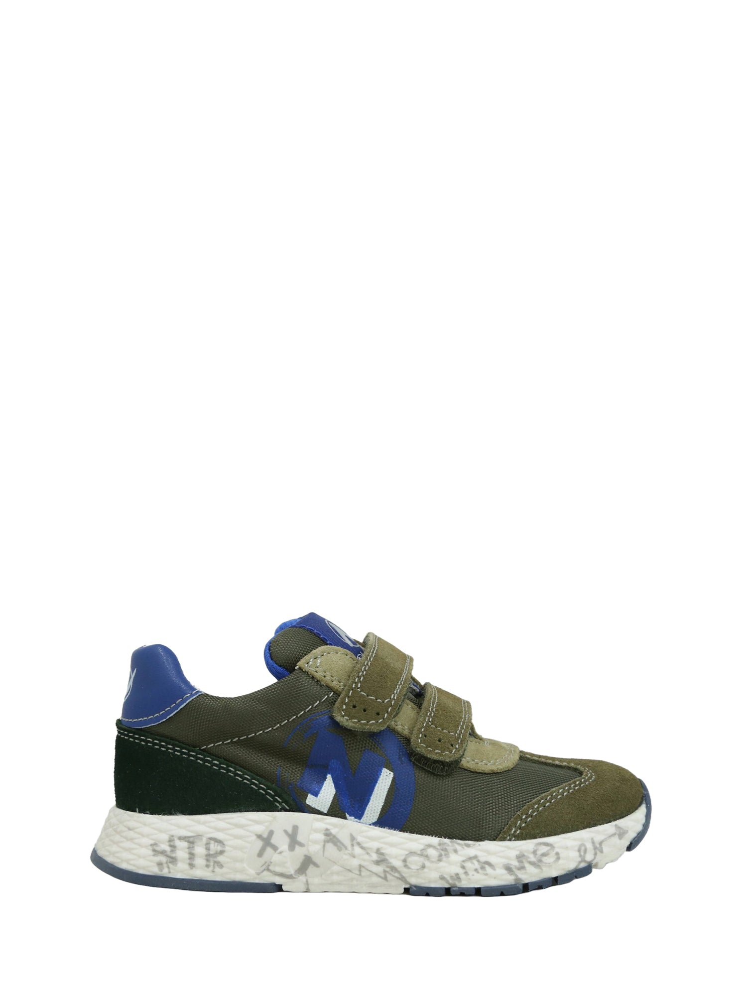 Scarpe con strappi Verde Naturino