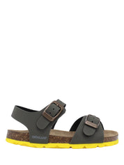 Sandali Verde Giallo Grunland Junior