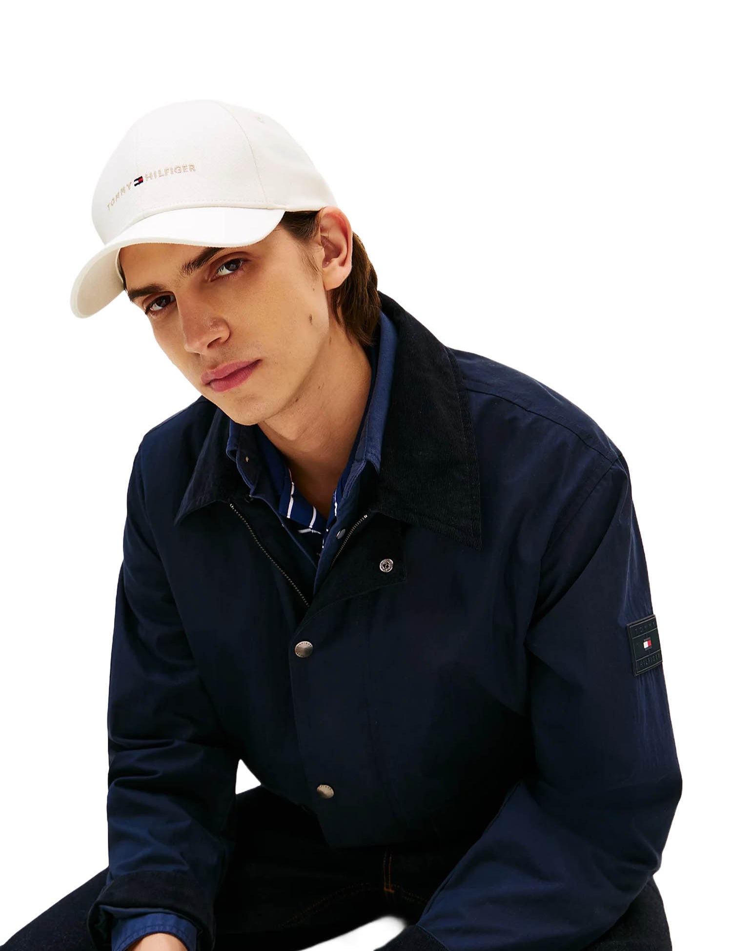 Cappelli Bianco Tommy Hilfiger