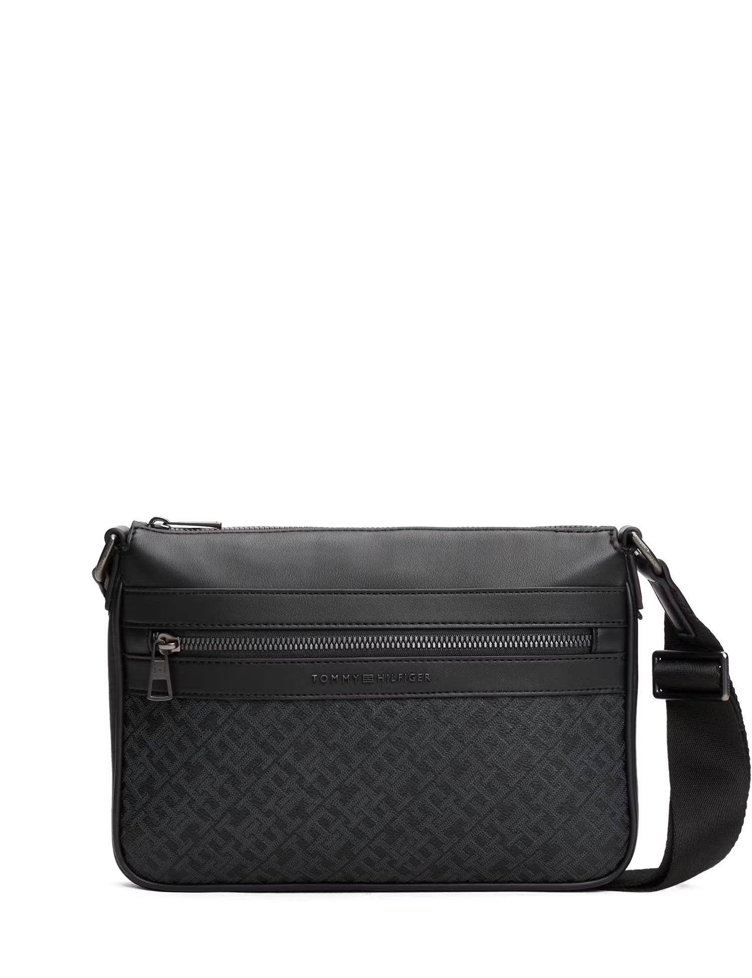 Tracolla Nero Tommy Hilfiger