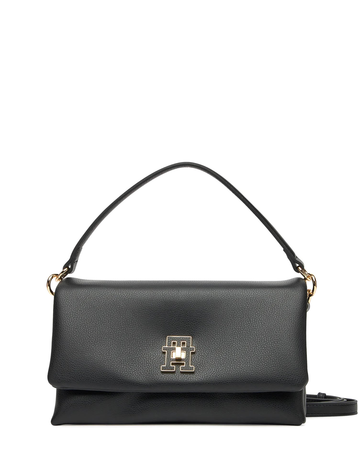Tracolla Nero Tommy Hilfiger