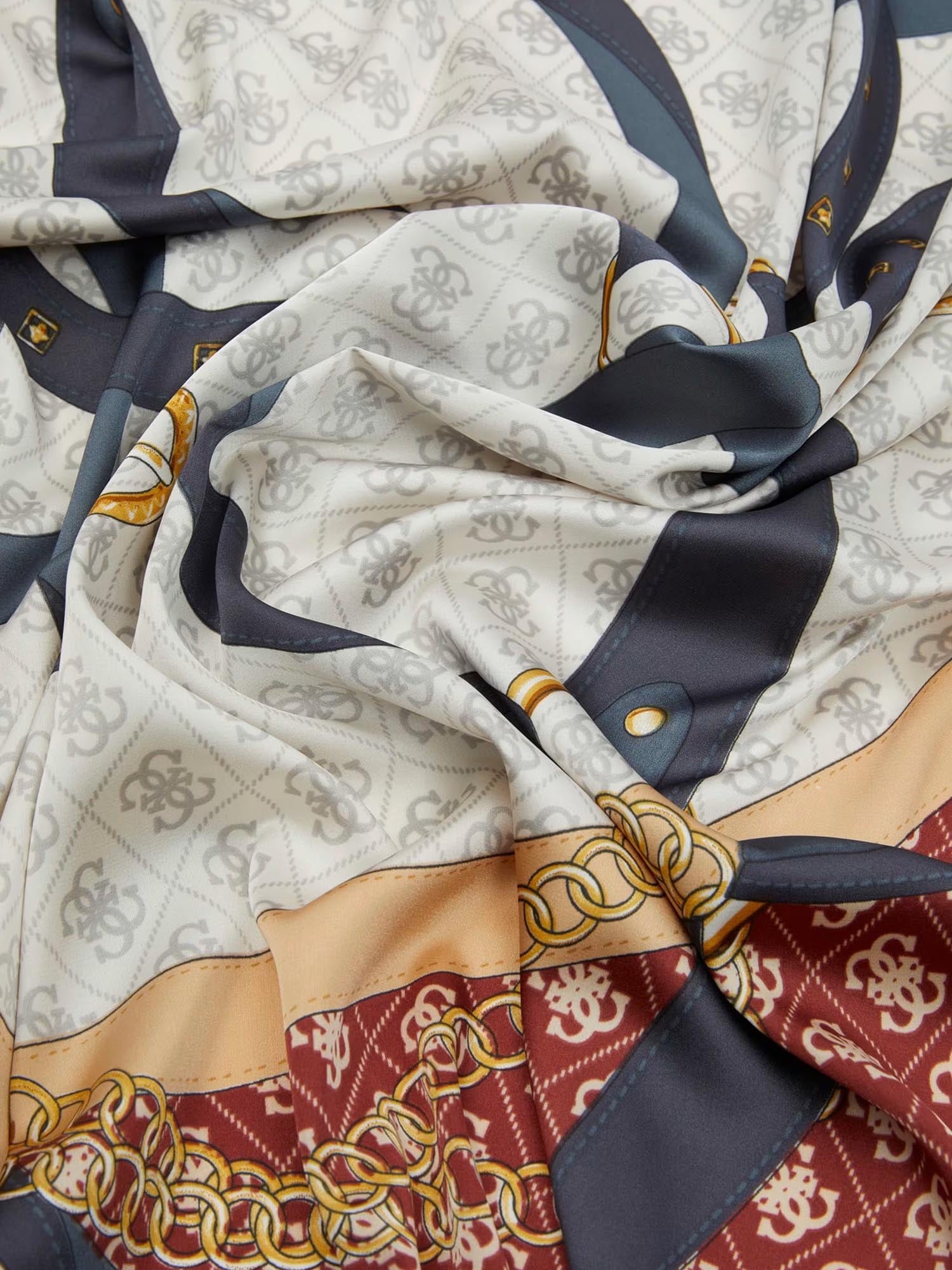 Foulard Blu Guess