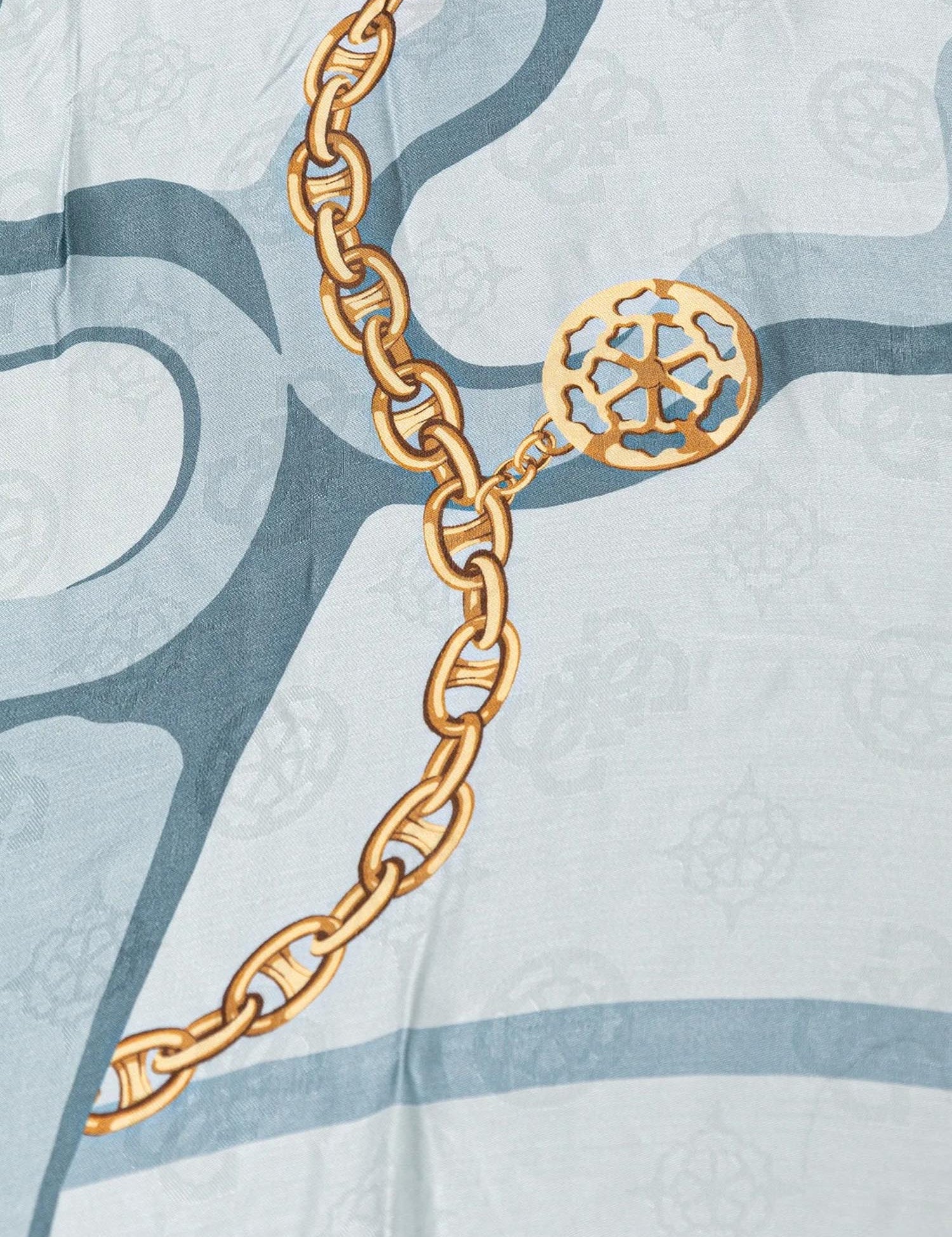 Foulard Blu Guess