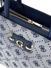Borse a mano Blu Guess