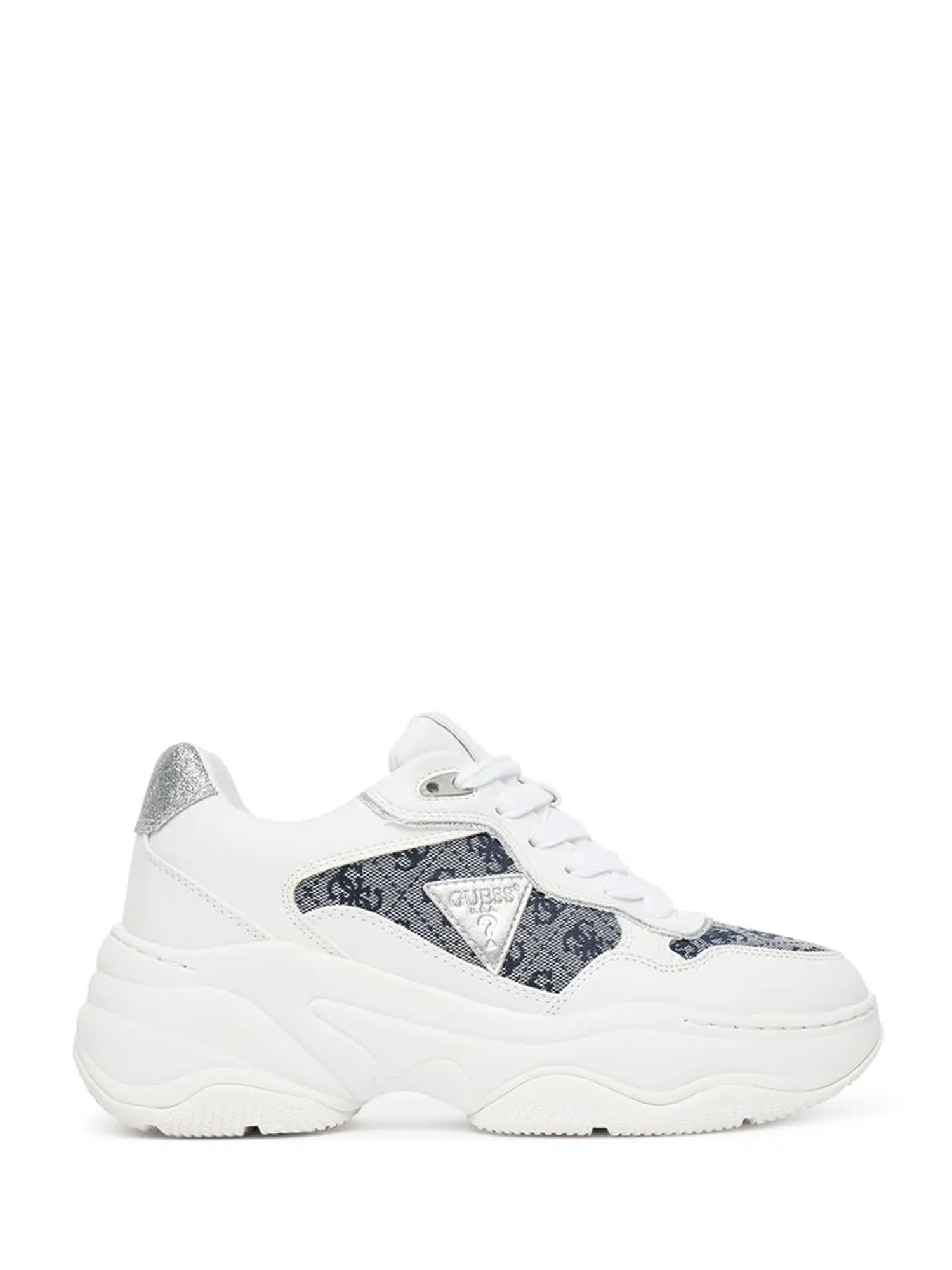 Sneakers Bianco Blu Guess