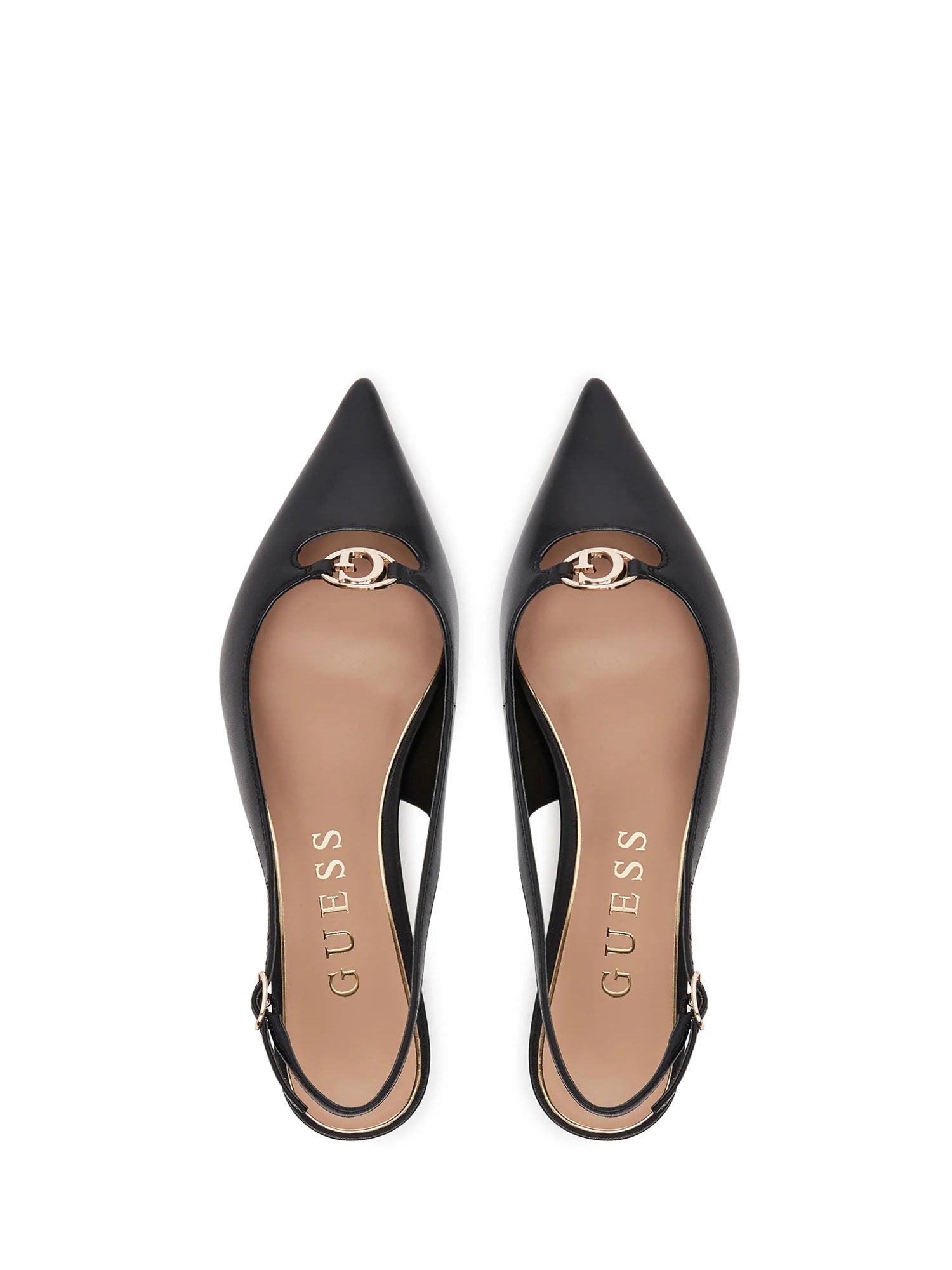 Decolleté Nero Guess