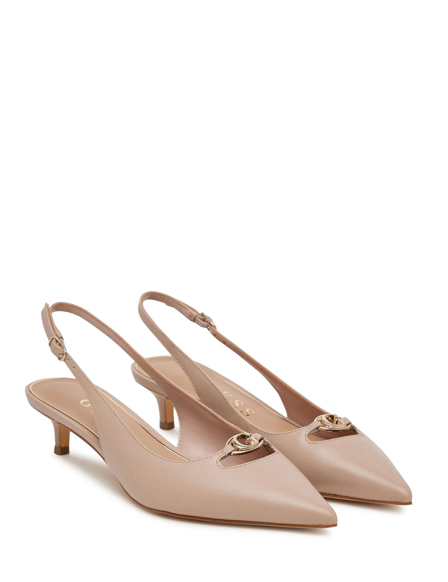 Decolleté Beige Guess