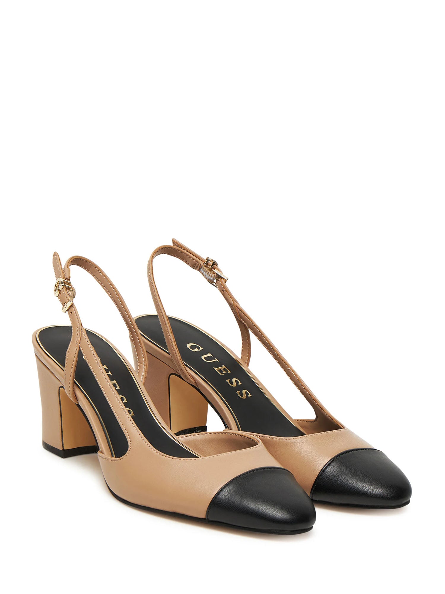 Decolleté Beige Guess