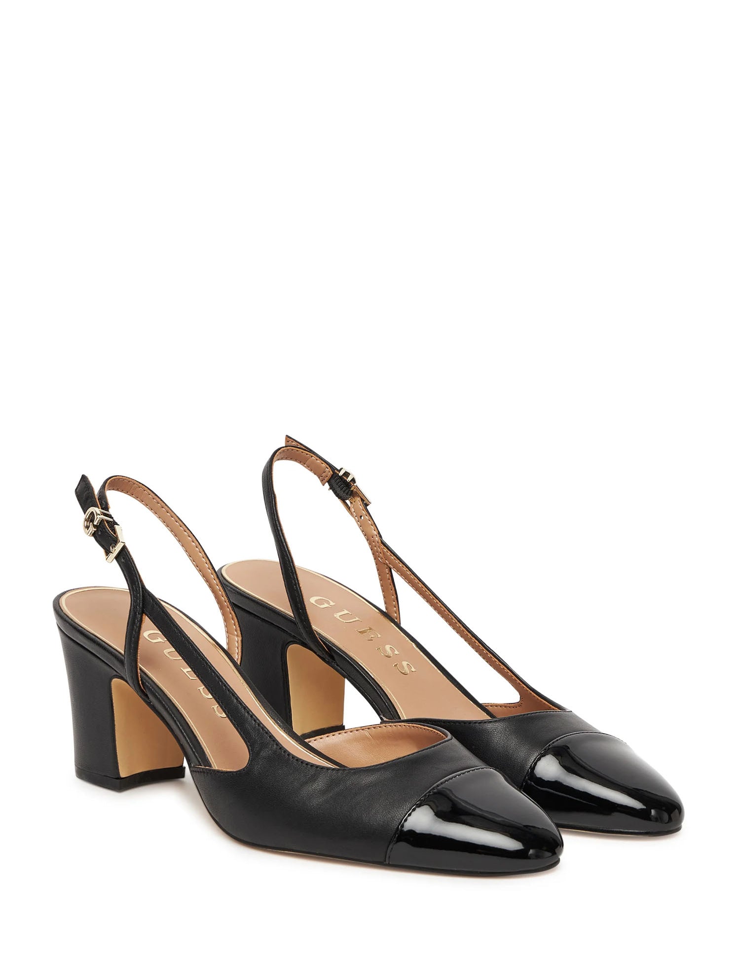 Decolleté Nero Guess