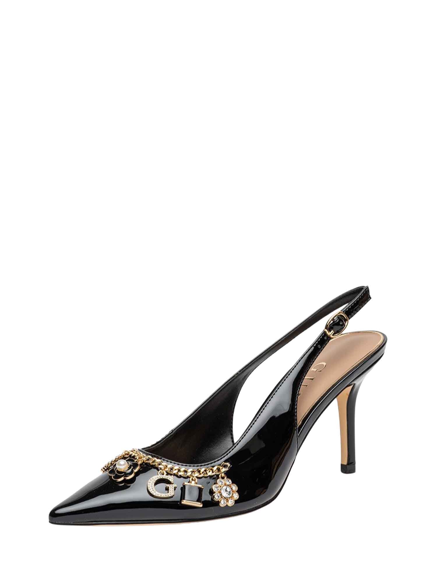 Decolleté Nero Guess